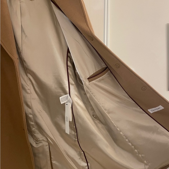 Plus Size Calvin Klein Wool/Cashmere Blend NWT Coat 1X - Picture 3 of 4